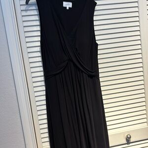 Soma large black dress with pockets